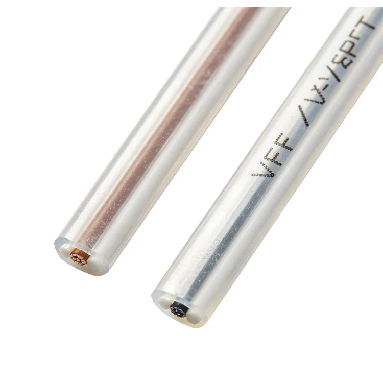 జపనీస్-శైలి PVC ఇన్సులేటెడ్ ఫ్లాట్ డబుల్-కోర్ వైర్ (VFF/VHF)